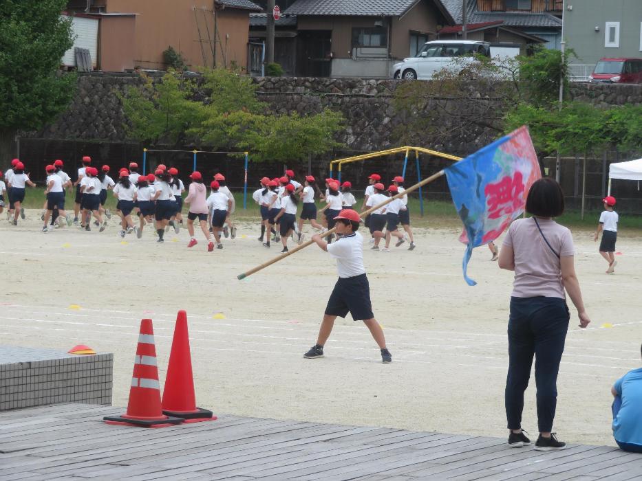 ソーラン節の練習