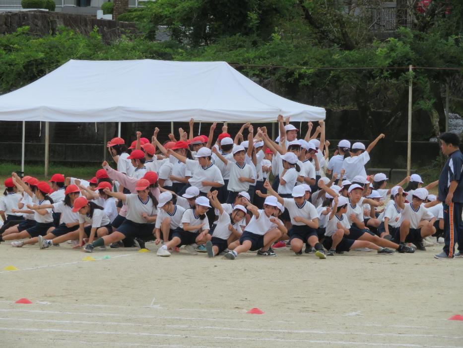 ソーラン節の練習