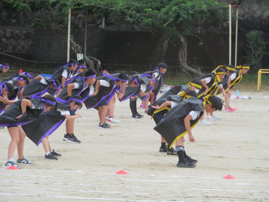 10月7日高学年ソーラン練習