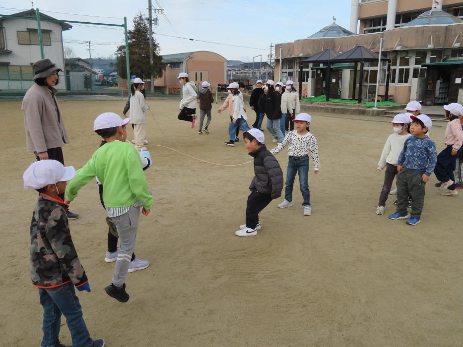 8の字跳び1年生