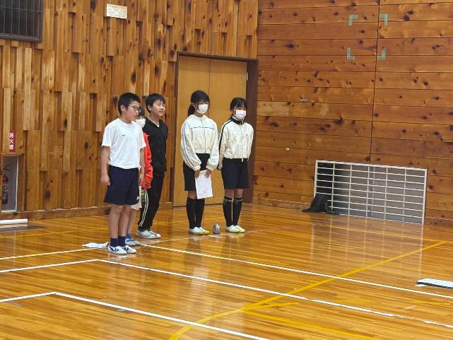 1年生を迎える会の練習