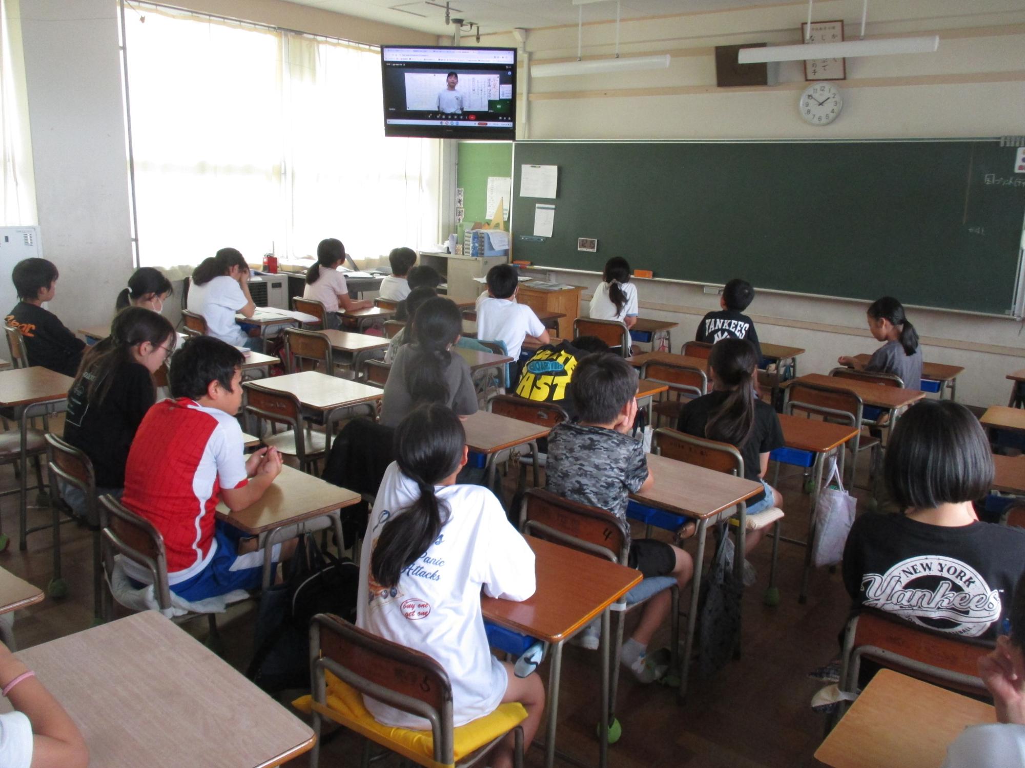 夏休み前集会13