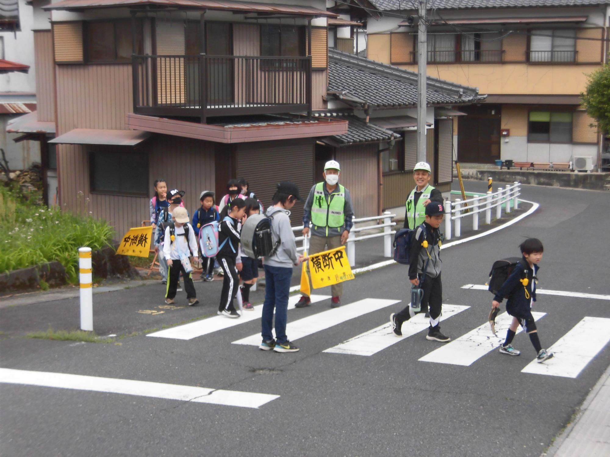 朝の登校